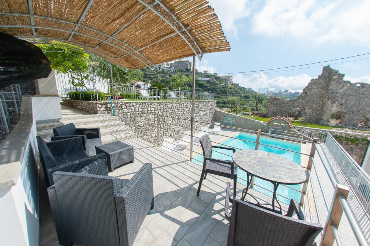 Lo Smeraldo Private Pool Villa Ravello By Elodeagroup Скала Екстериор снимка